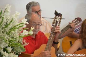 Misa y procesión religiosa en Cazadores  (Foto Francisco Javier Santana)